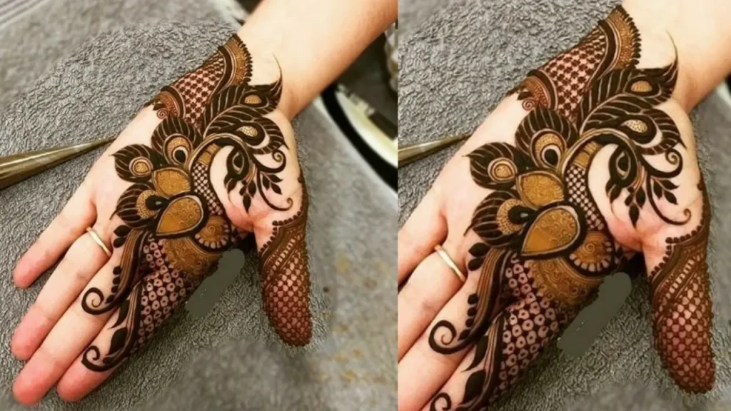 dainty mandala mehendi designs