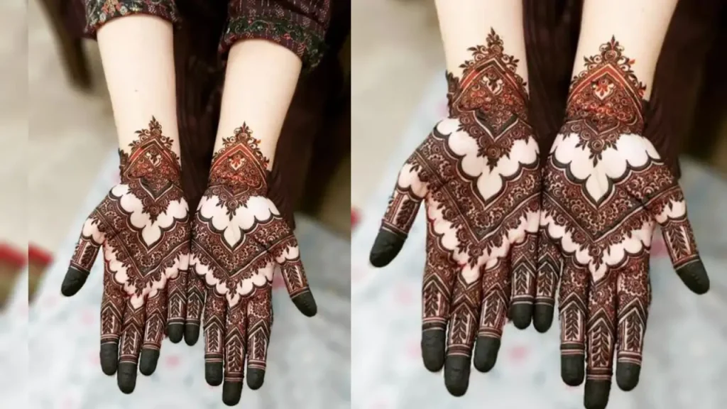 easy full palm mehndi designs