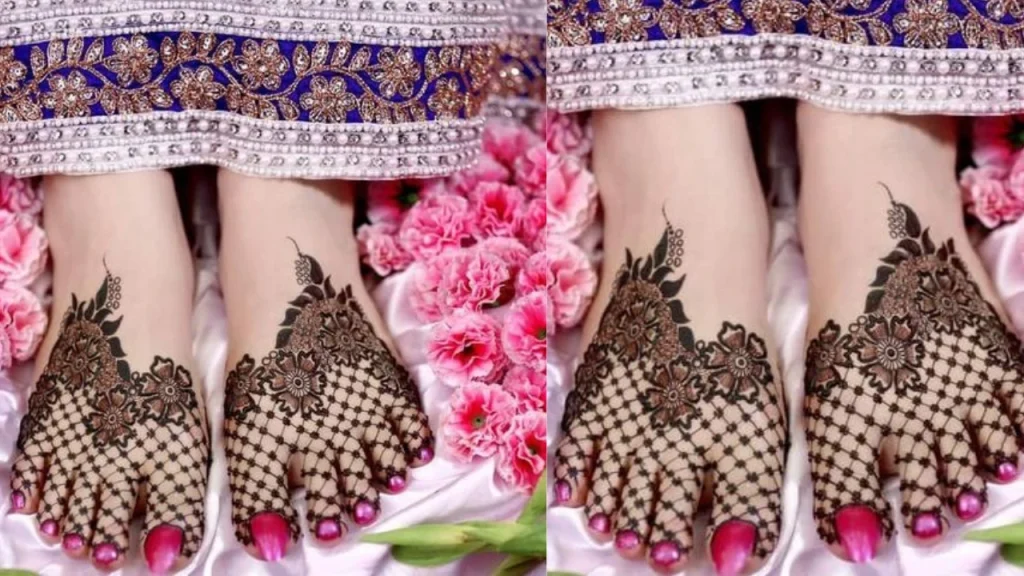 feet mehndi