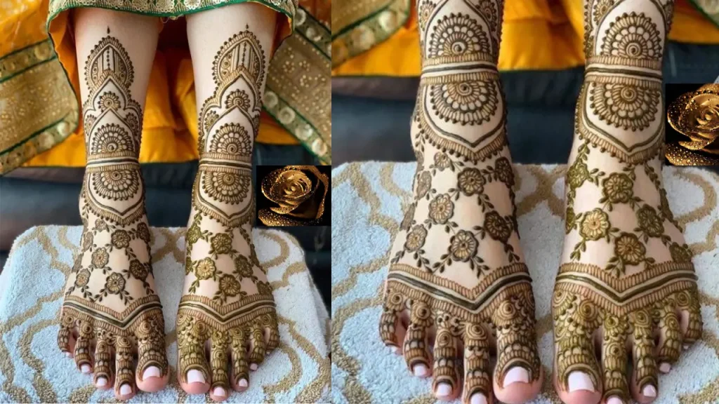 foot henna