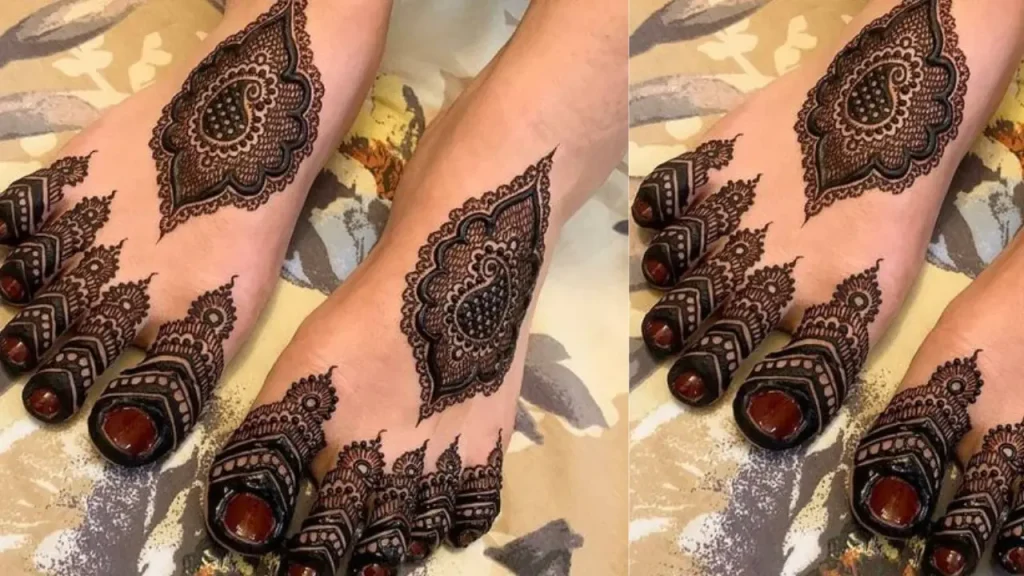 foot mehndi