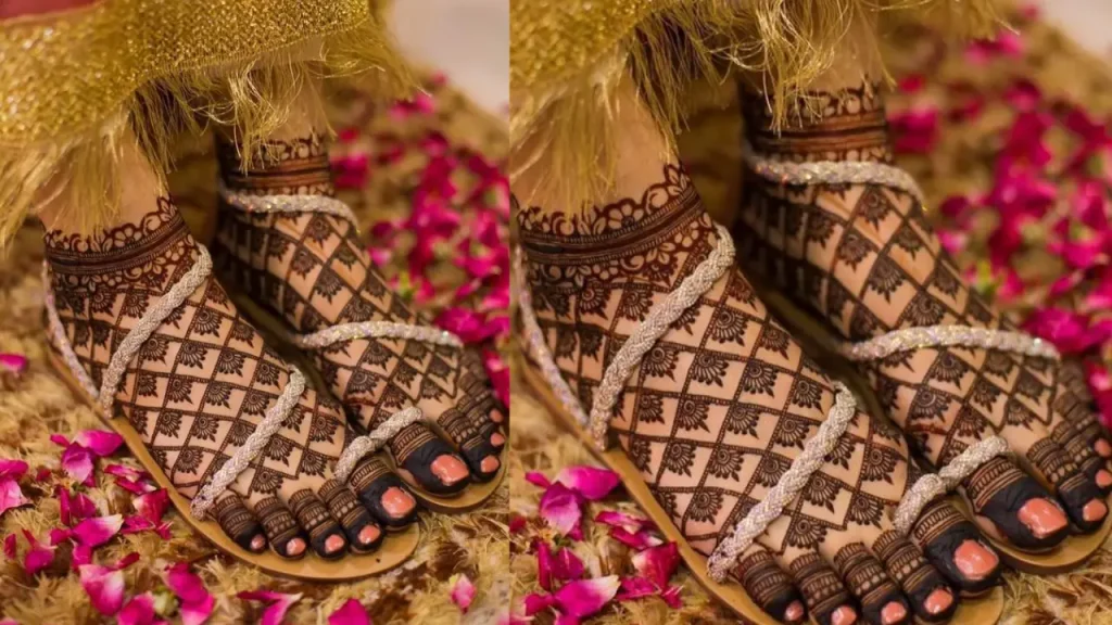 henna designs on feet