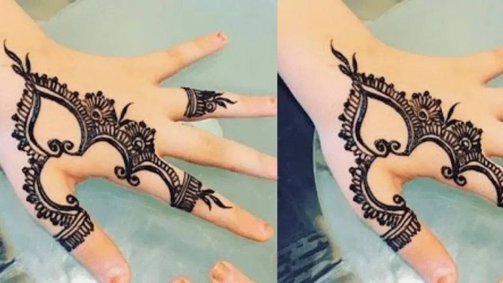 mehandi design for child girl