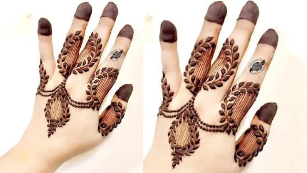 mehandi for small girl