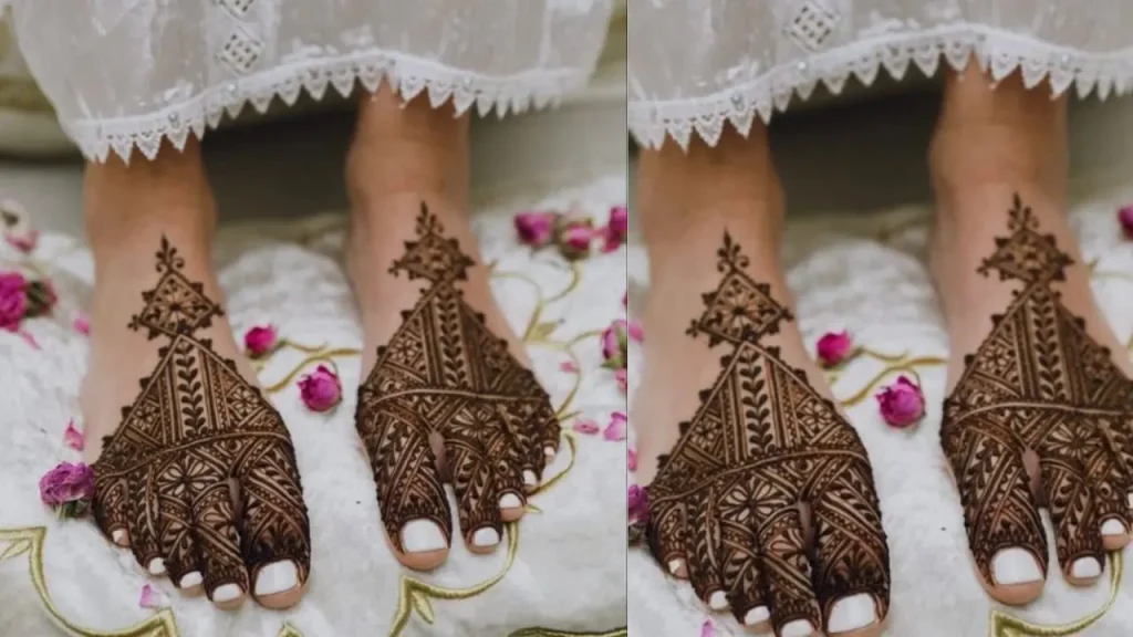 mehendi design for feet