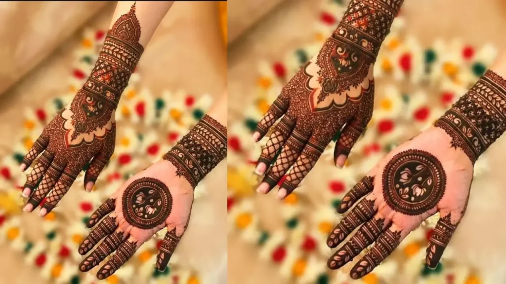 mehndi Dots design