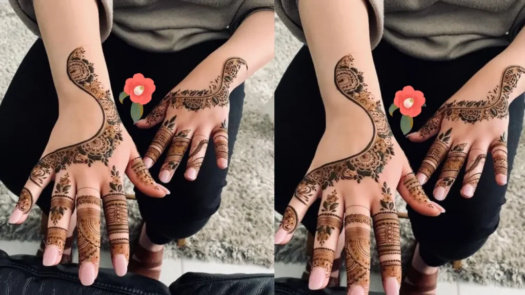 mehndi design bridal arabic