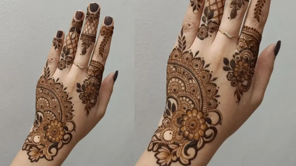 mehndi design brother wedding