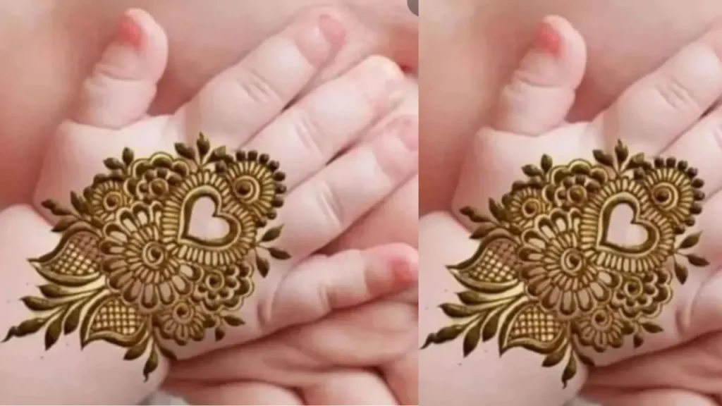 mehndi design for baby girl