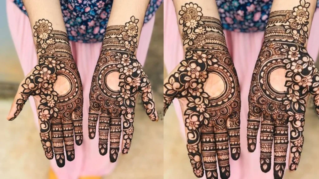 mehndi design full palm