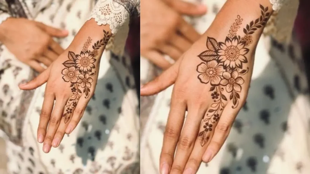 mehndi designs for finger rings