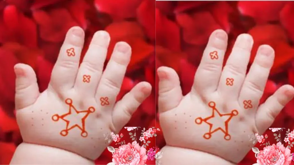 mehndi for baby girl