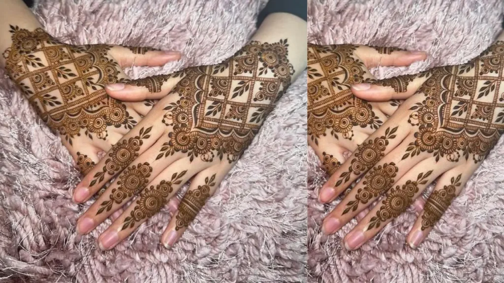 mehndi ke design new latest finger one ring