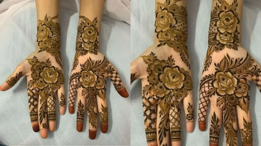 mehndi small design