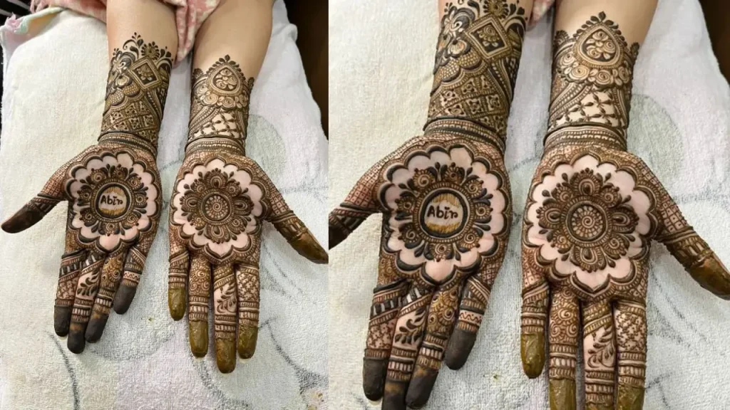 mehndi small design