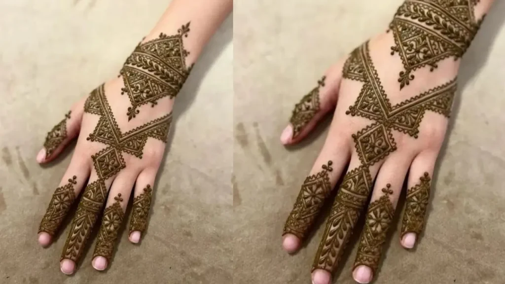 modern mehandi design