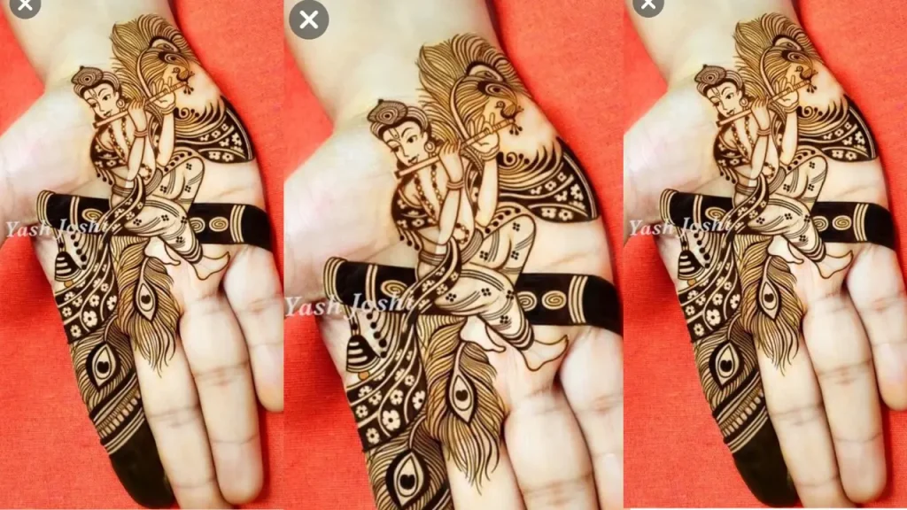 nayanthara wedding mehndi design