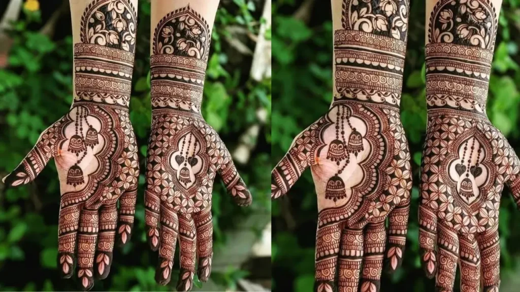 palm design mehndi