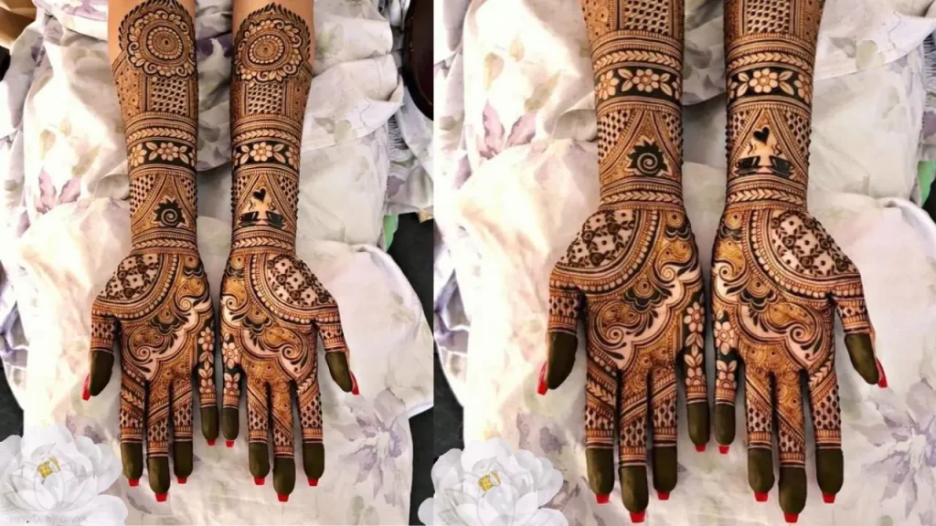 palm henna designs easy