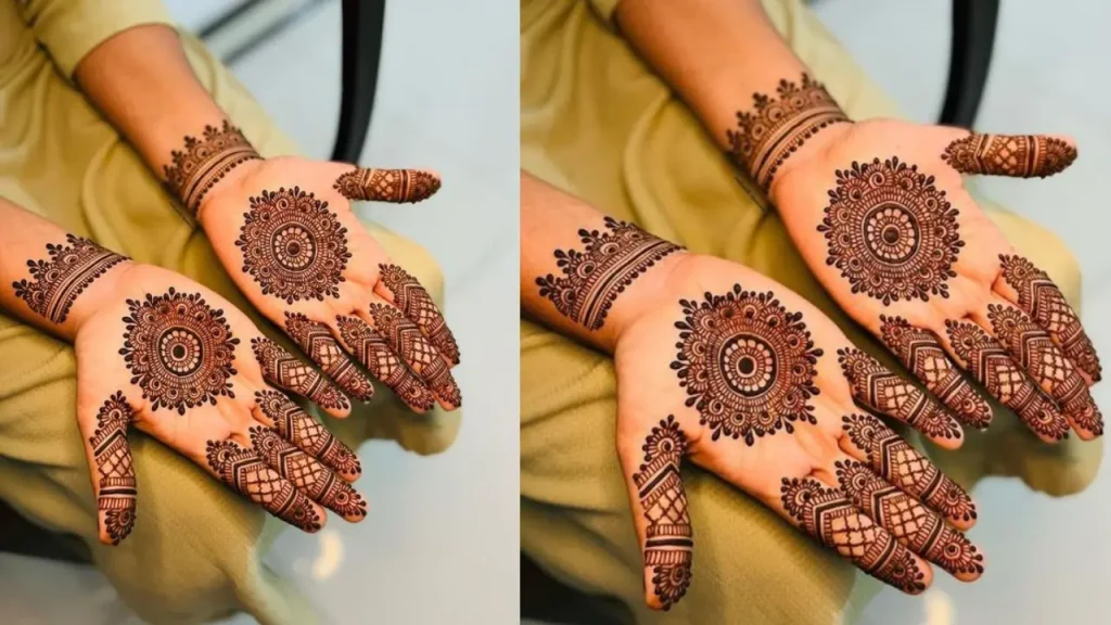 palm mehndi