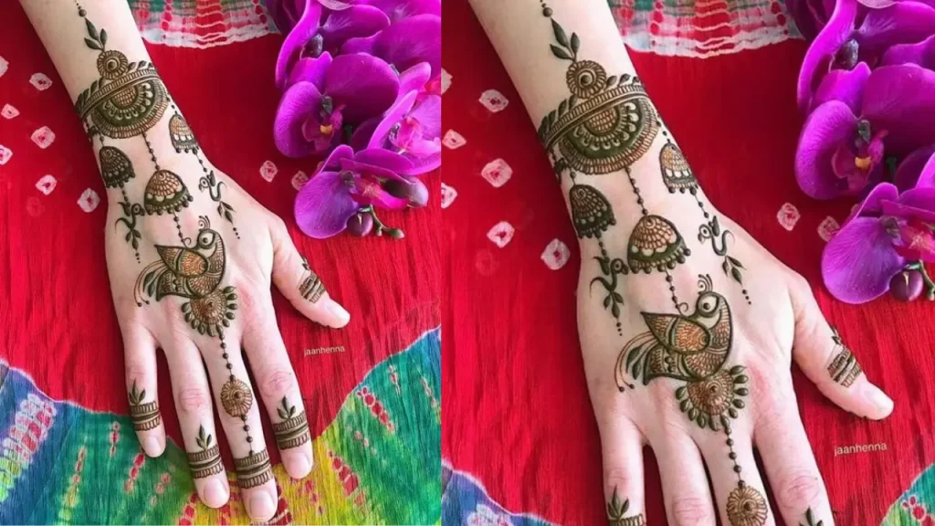 simple mehndi designs for marriage