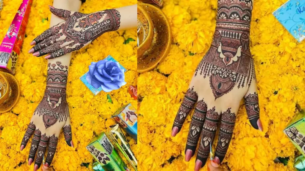 traditional bridal henna