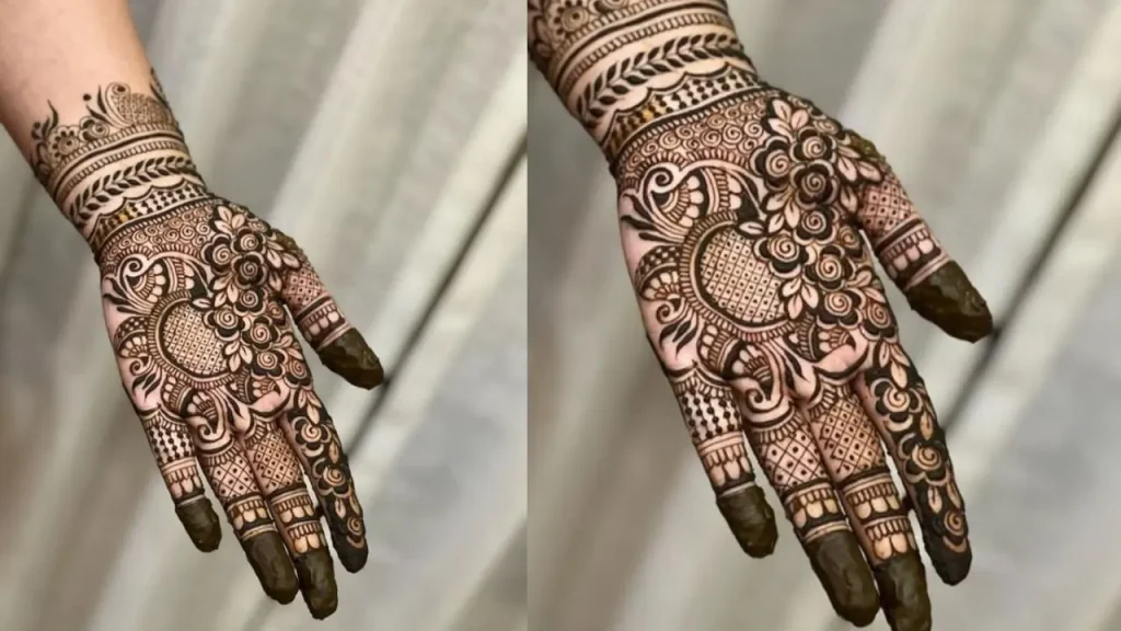 wedding groom mehndi design