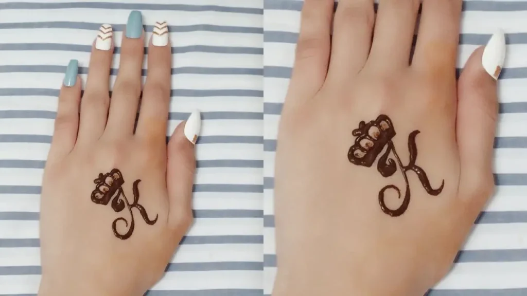 ALPHABET KIDS MEHNDI