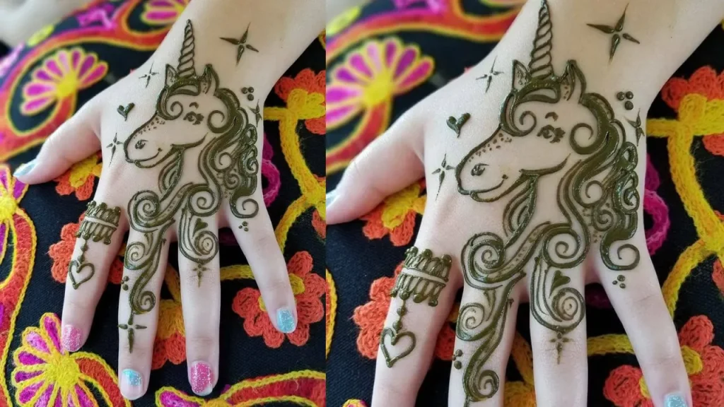 Animal Henna Design