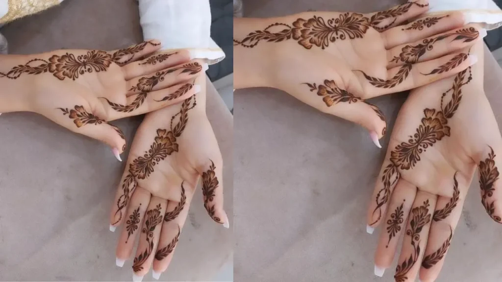 Arabic Floral Cascade