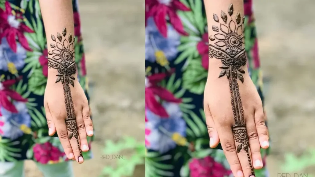 BANGLE MEHNDI DESIGN KIDS