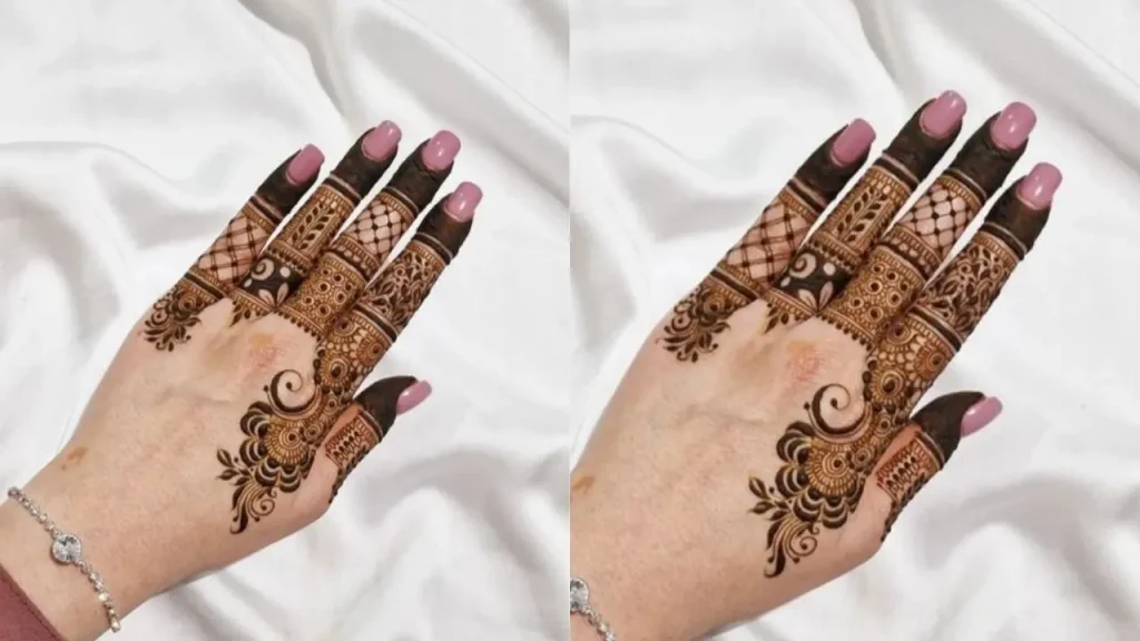 Beautiful Delicate mehndi deisgns