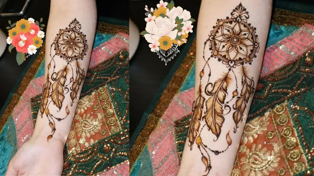 Bohemian Dreamcatcher mehndi