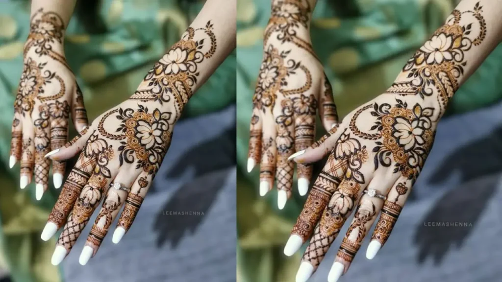 Eid mehndi designs for arms easy and beautiful