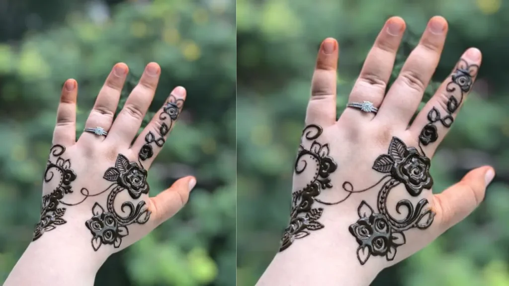 FLORAL MEHNDI