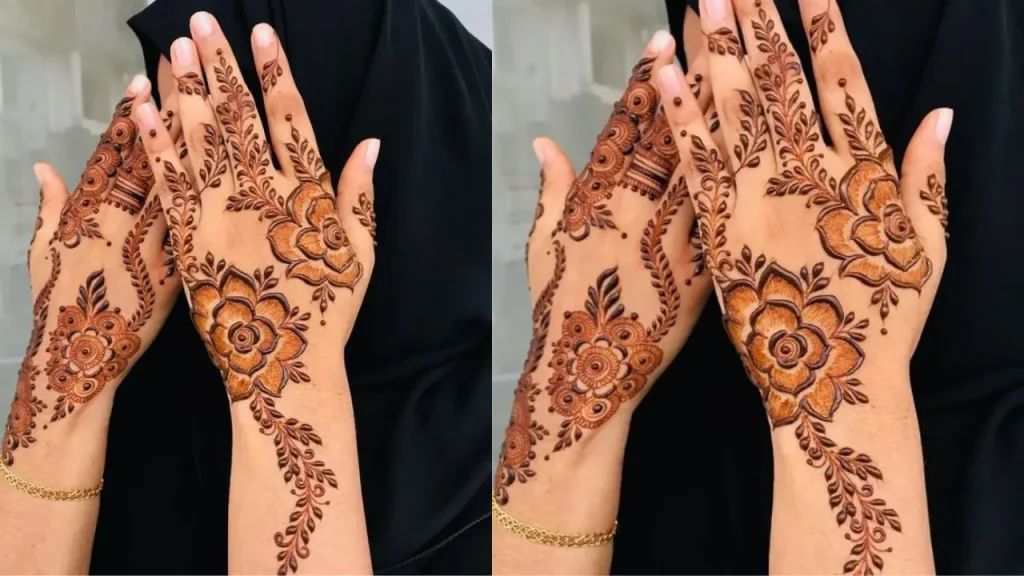 Floral Eid Henna