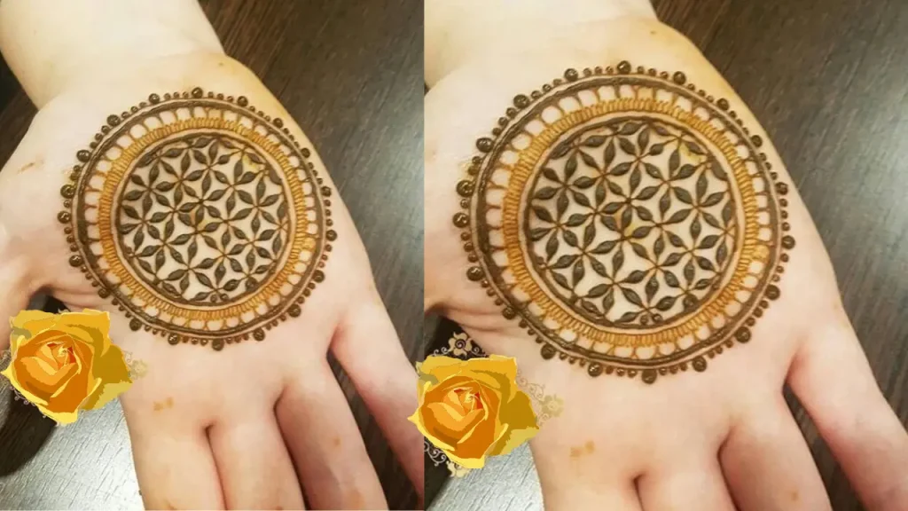 Floral Eid Henna Images