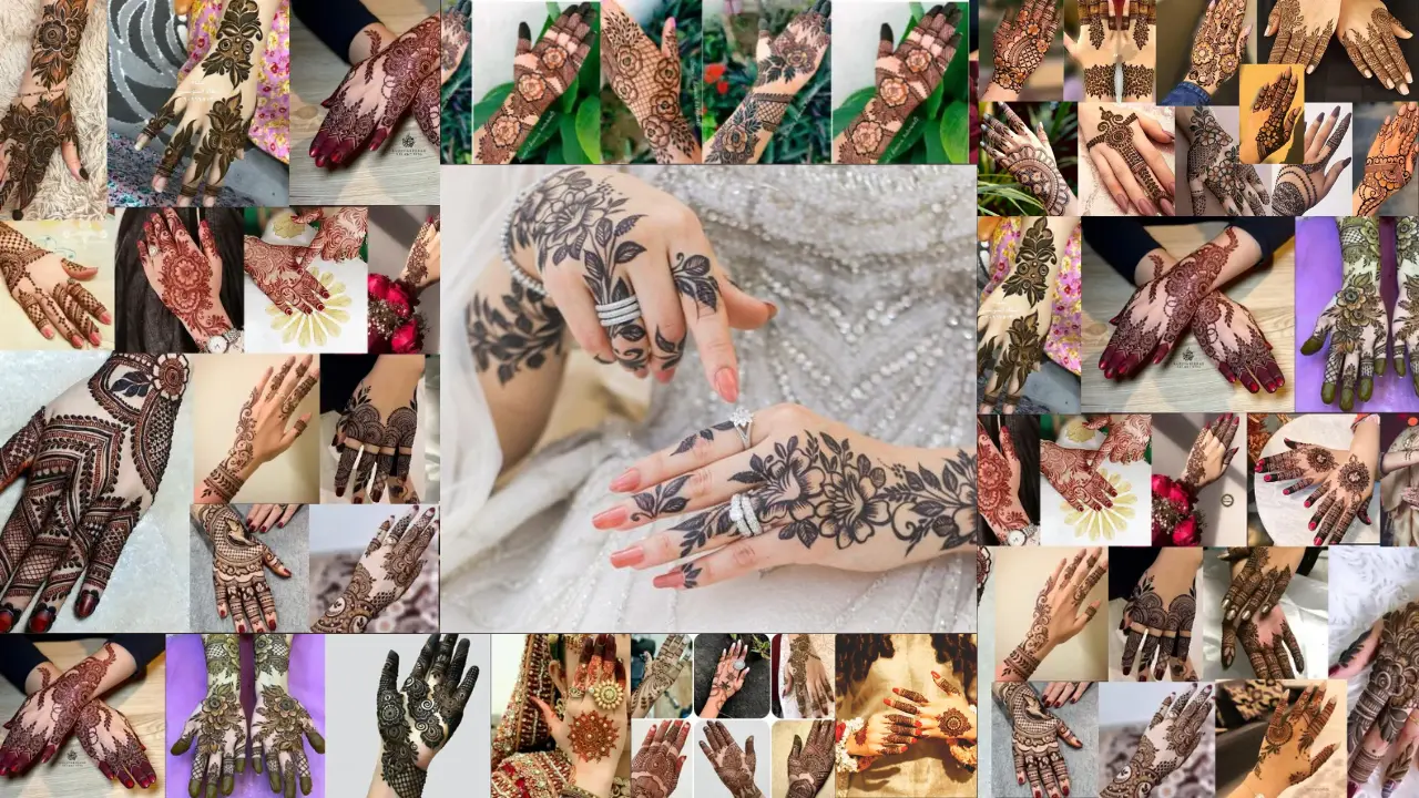 Floral Eid Mehndi Designs