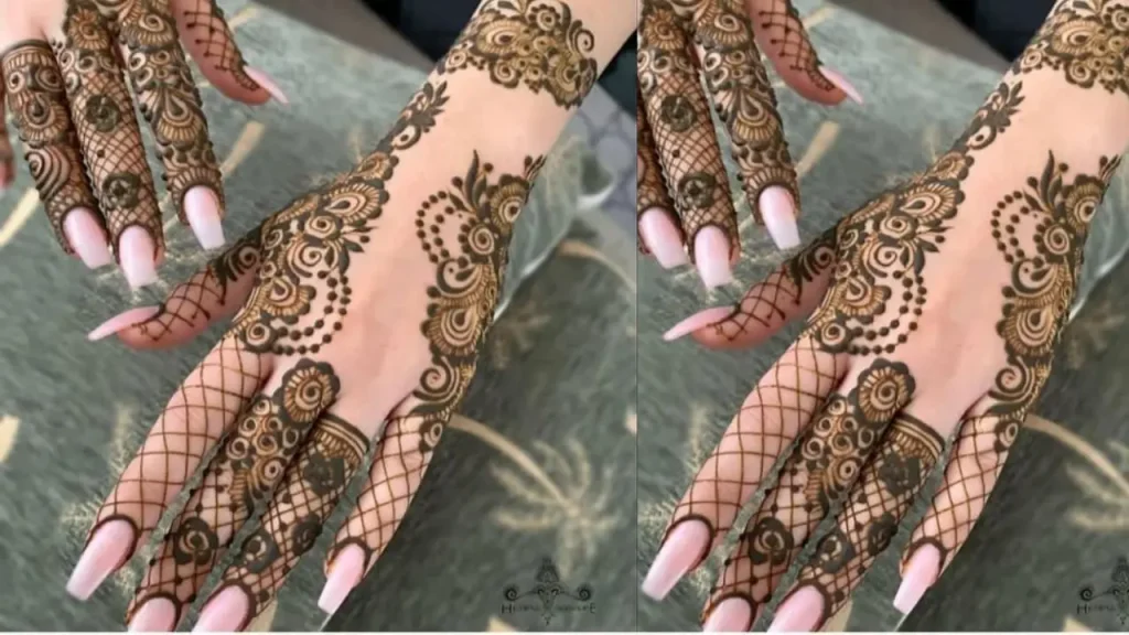 Floral Mehndi Design