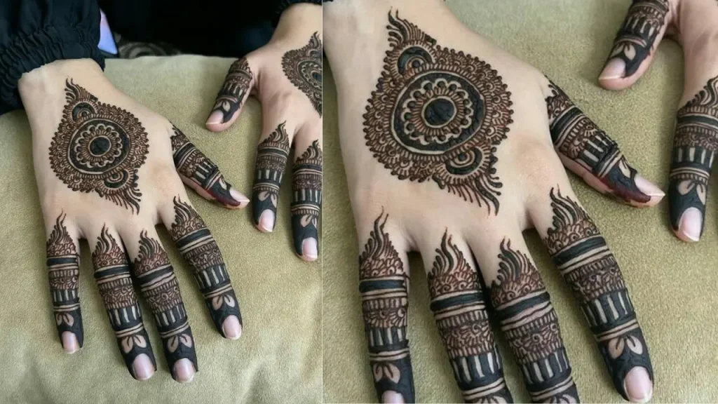 Floral Mehndi Design