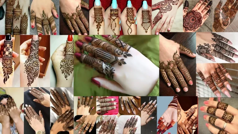 Full Finger Mehndi Design