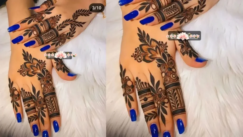 Indian Mehndi Designs for Eid ul-Fitr