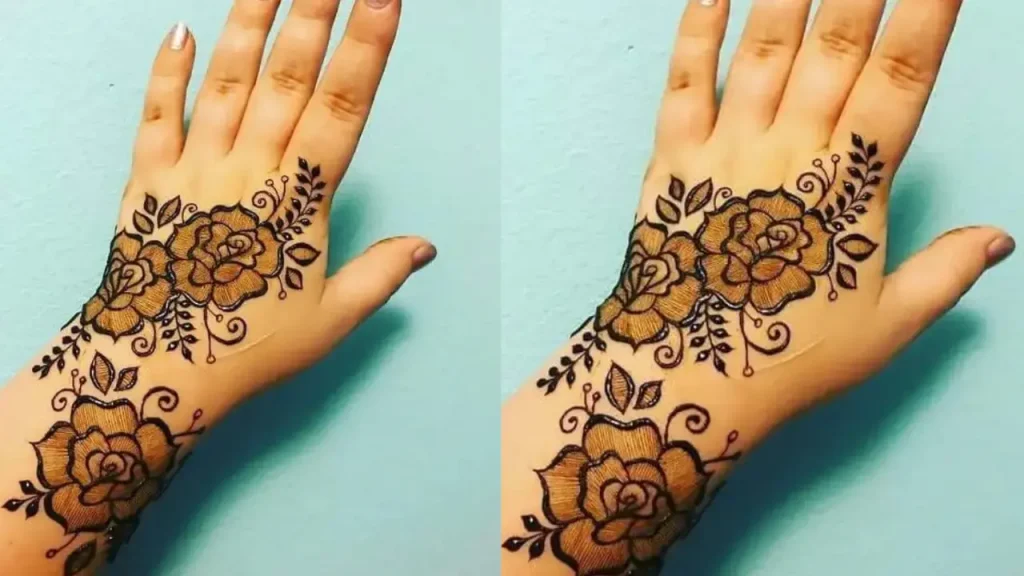 Kids Eid Mehndi Patterns