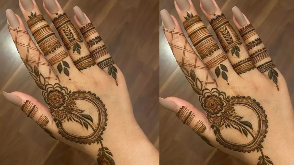 Lastest Full finger mehndi designs