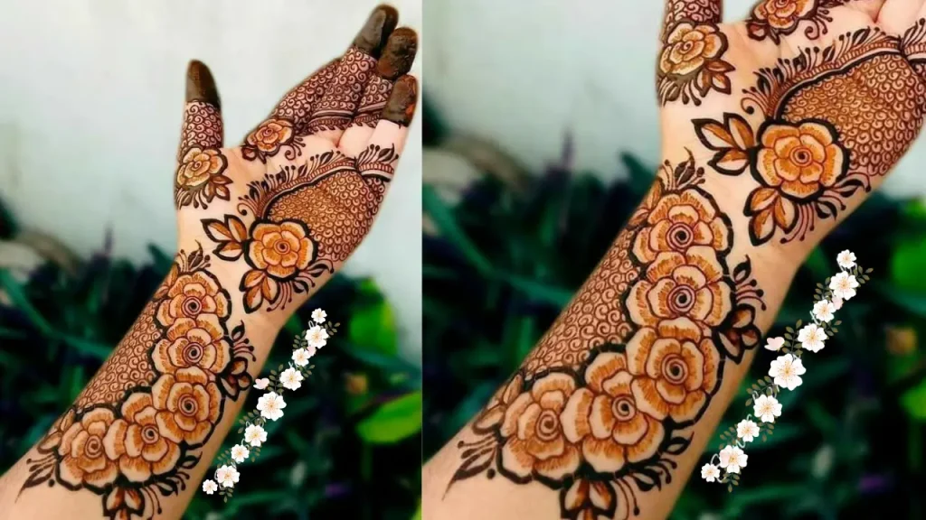 Latest Eid Mehndi Designs for Arms