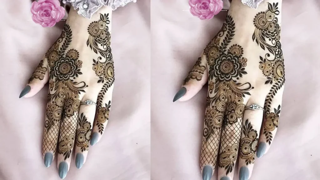 Latest Indian Eid Mehndi Design