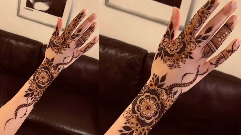 Latest Indian Mehndi Designs for Eid Events