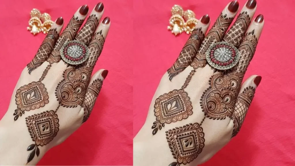 Latest Pakistani Mehndi Design for Eid