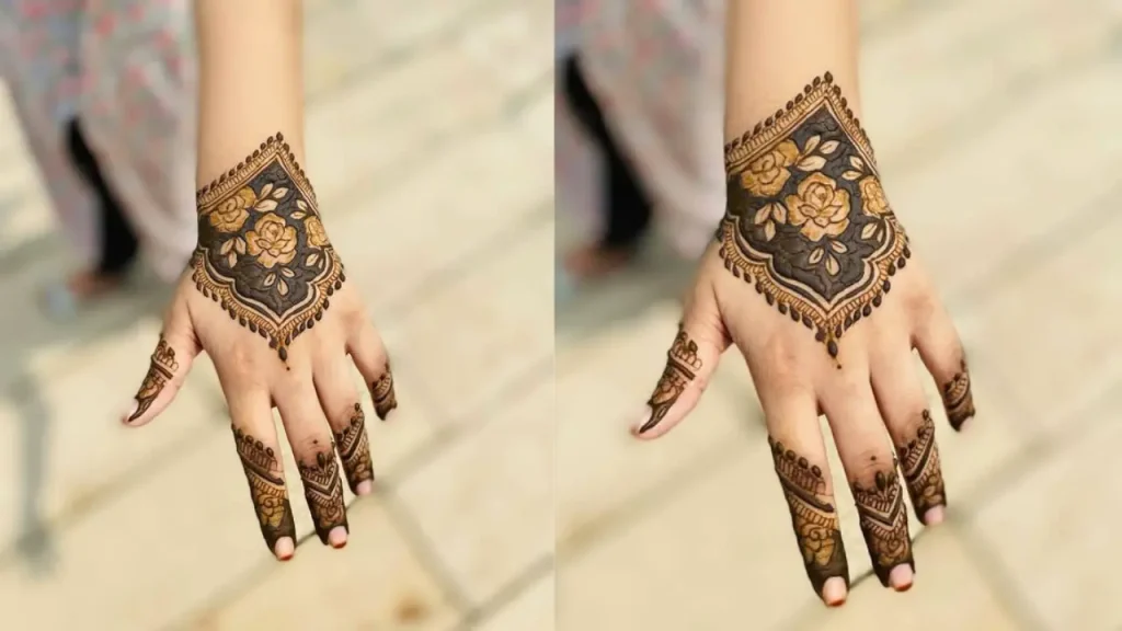 Mehndi Designs for Kids' Face on Eid