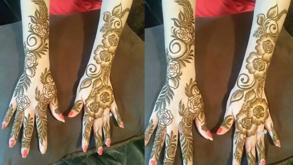 Paisley Arms Mehendi